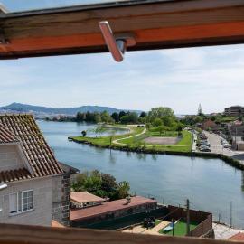모아냐에 위치한 호텔 Ático con terraza en Moaña