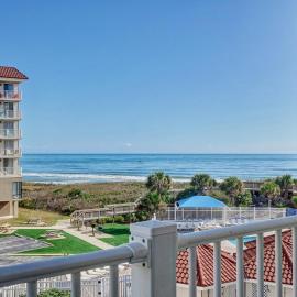 Relaxing oceanfront 1 Bedroom Condo in St. Regis Resort, hotel in North Topsail Beach