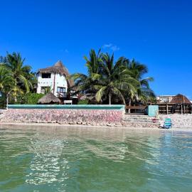 Bambu house Holbox beach front