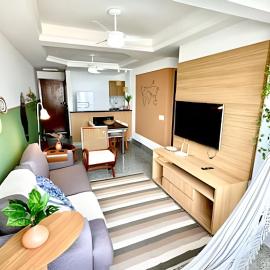 F705 Perto da Praia com Ar cond e garagem, hotel i Vitória