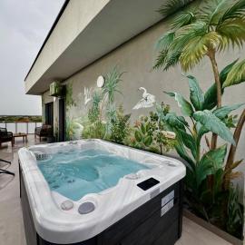 티미쇼아라에 위치한 호텔 Bridge Apartment & Jacuzzi