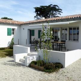 Maison plain-pied avec jardin pour 6 personnes, proche plage