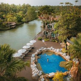 DAMNERNPAWA, hotel v destinácii Bang Khon Thi