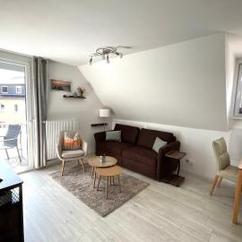 Apartement Seestern mit kleinem Südbalkon, 100m zum Meer