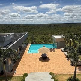 Casa de campo em Jequitibá com uma vista incrível, a 30 minutos de Sete Lagoas, hotel din Jequitibá