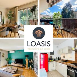 LOASIS -T4 Garage Clim Terrasse WIFI Centre-Ville
