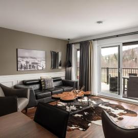 2 bedroom suite with access to Sommet Saint-Sauveur