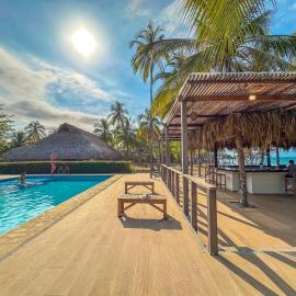 Huku Beach Hostel Palomino, hotel em Palomino