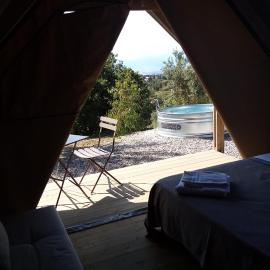 Glamping - La Giara, hotel San Demetrio Coronéban