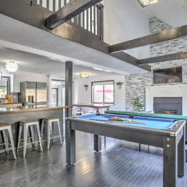 Modern 4 Bedroom Home with Sauna and Game Room in Gated Lake Community