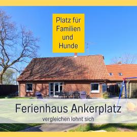 Ferienhaus Ankerplatz Ihlienworth - Top bewertet von Hundehaltern - Hunde willkommen, nicht nur geduldet - hoher Zaun -Whirlpoolwanne - Infrarotkabine - familienfreundlich - Wellness - EG barrierefrei