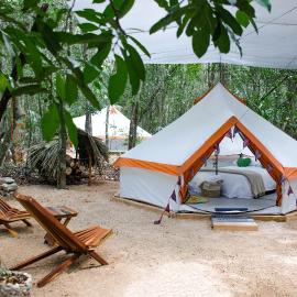 Glamping Mama Loo mm, hotel a Puerto Morelos