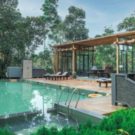 The Mountain Courtyard Thekkady, hotell sihtkohas Thekkady