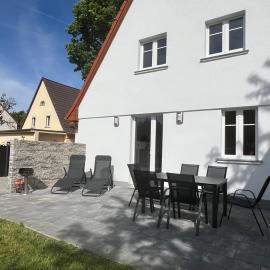 Ferienhaus Constanze Mücheln am Geiseltalsee für bis zu 6 Personen, Terrasse, Garage