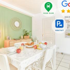 Le Cosy Saint-Cyr Aux portes de Versailles Château à pied Parking et Fibre