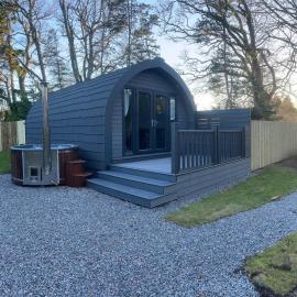 Rosevalley luxury Glamping Grouse Pod