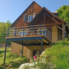 Maison de montagne au calme avec cheminée