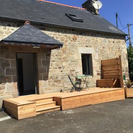 Maison à la campagne, proche de Guingamp, hotel a Ploumagoar