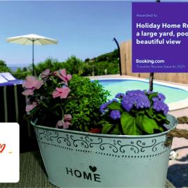 Holiday Home Rupotina with a large yard, pool and a beautiful view、ソリンのホテル