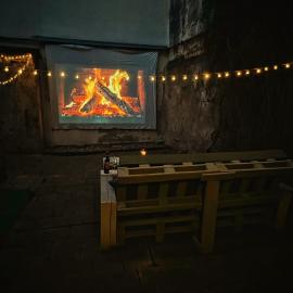 The Whispering Wall Cinema Where Stories Light the Night, hotel v destinaci Vilnius