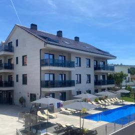 Apartamentos Onzamar, khách sạn ở Sanxenxo