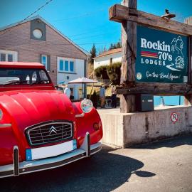 Rockin 70's Lodges โรงแรมในBarbey-Séroux