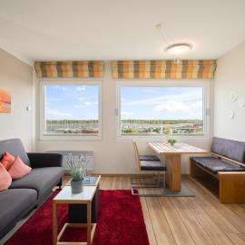 Stranddistel 4 Hafenkoje, hotel in Burgtiefe auf Fehmarn 