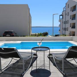 Dolphin view II with a pool by the beach