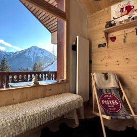 L’Éterlou Au pied des pistes, vue montagne
