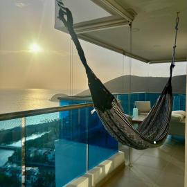Samaria Top Penthouse Frente al Mar, hotel di Gaira