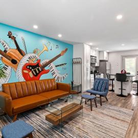 오스틴에 위치한 호텔 Cool Vibes Music Capital SoCo Townhome!