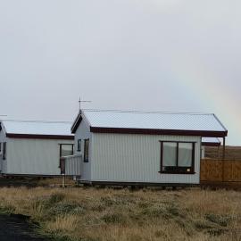 Hekla Cabin 3 Volcano and Glacier View