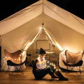 Cozy Glamp Tents at Wildland Gardens, hotel em Joseph