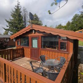 Happy Place LogCabin, hotel di Trawsfynydd