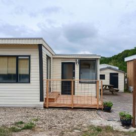 Ruim en rustig chalet in Nationaal park de Drentsche Aa max 5 prs, viešbutis mieste Anloo