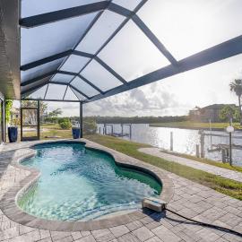 Punta Gorda Paradise 3BR with Water Views & Pool