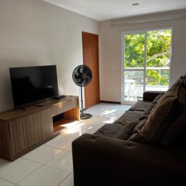 Apartamento completo a 2 min à pé da praia