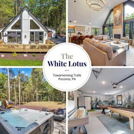 Luxury Hot Tub Sauna Game Room Dog Friendly, hotel v destinaci Albrightsville