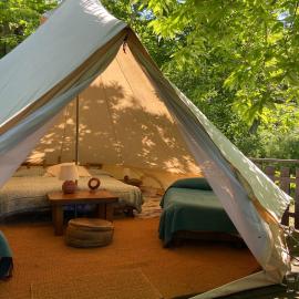 Podere di Maggio - Glamping tent 2, hotel in Santa Fiora