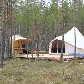 Västerled Glamp, hotel em Åsele