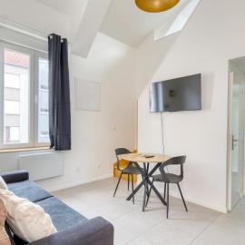 Appartement T2 moderne cosy et climatisé à proximité du centre ville de lyon, hotel in Villeurbanne