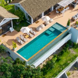 Pahili Pool Villas Koh Phangan: Mae Haad şehrinde bir otel