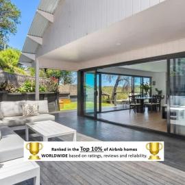 Wave House Rye -spacious with Spa, all new furniture, hotelli kohteessa Rye