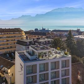 Nonanteneuf appart hōtel Vevey - contactless check-in, hotel em Vevey