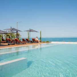 Aqua View SPA Boutique Hotel, hotell i Golden Sands