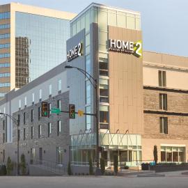 Greenville में, होटल Home2 Suites by Hilton Greenville Downtown