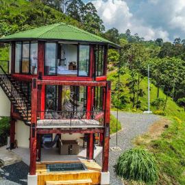 La mejor vista del eje cafetero en el Chalet La Gitana, hotel a Marsella