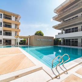New Stylish 42 sqm Studio Apartment B102 at The Terraza, Lamai
