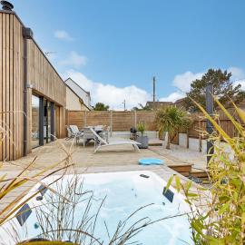 La Bouteille à la Mer-Maison darchitecte jacuzzi, hotel in Barneville-Carteret