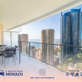Beautiful apt with terracepool - Near Monaco